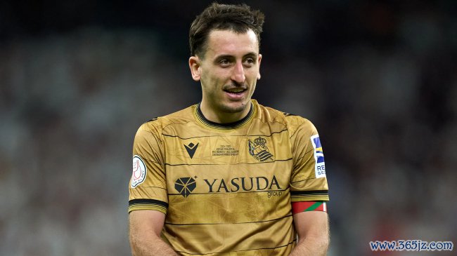 皇家社会队长奥亚萨瓦尔伤缺